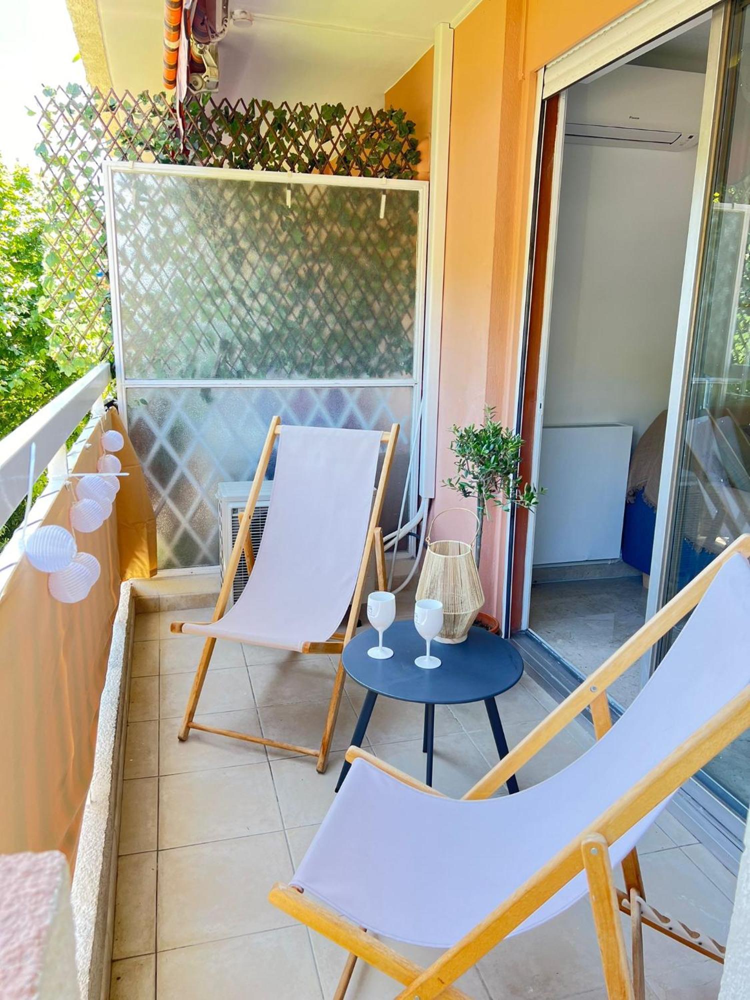 Appartement 2P Renove Avec Terrasse Au Port De Niza Exterior foto