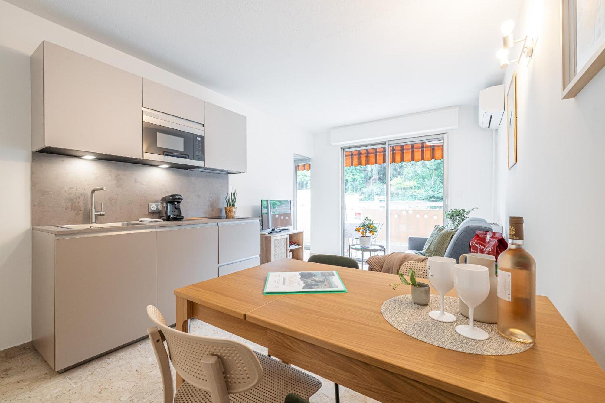 Appartement 2P Renove Avec Terrasse Au Port De Niza Exterior foto